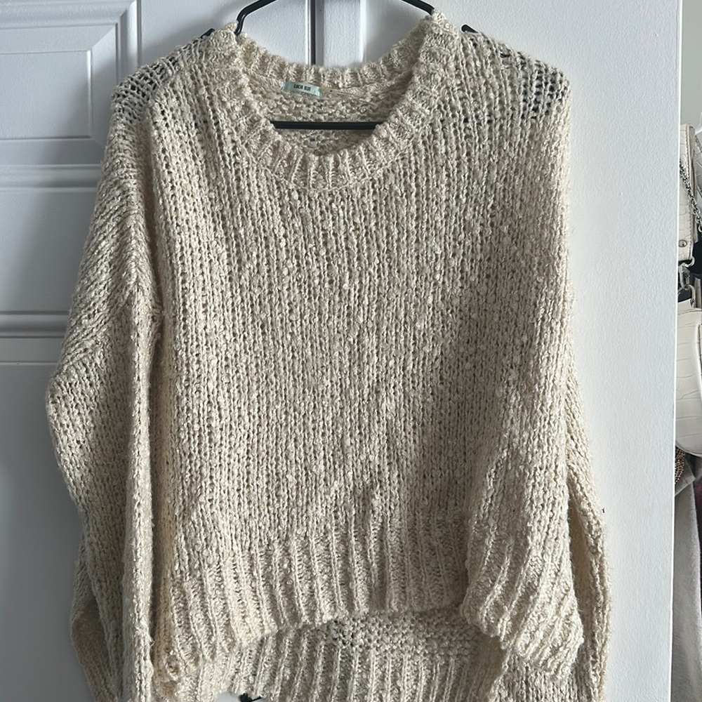 Tan sweater
